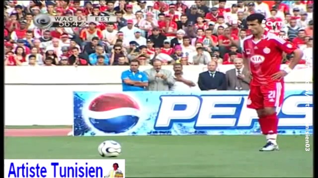 الشوط الثاني مباراة الترجي الرياضي و الوداد الرياضي 1-0 ذهاب نهائي دوري ابطال العرب 2009