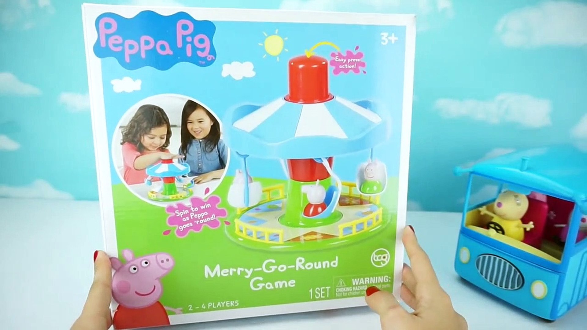 Peppa Pig en el Parque Carrusel con sus amigos - Juguetes de Peppa Pig -  Vidéo Dailymotion