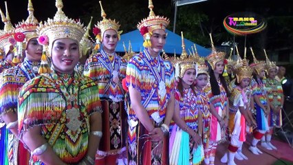 มโนราห์จิตอาสา 120 คน ร่วมกันรำบวงสรวงศาลหลักเมืองครบ 208 ปี