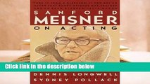 R.E.A.D Sanford Meisner on Acting D.O.W.N.L.O.A.D