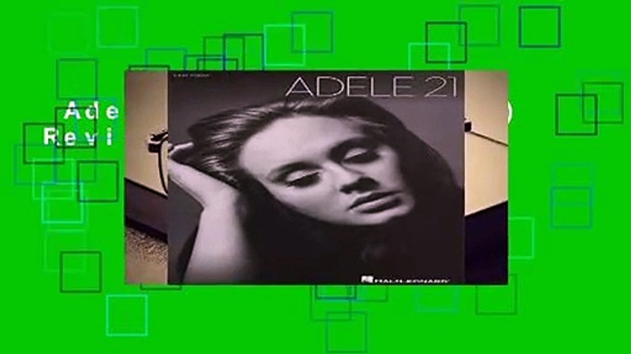 Adele: 21 (Easy Piano)  Review