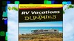 Full E-book  RV Vacations For Dummies (Dummies Travel)  For Kindle