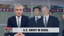 Biegun in South Korea to discuss N. Korea projectiles, food aid