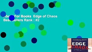 About For Books  Edge of Chaos  Best Sellers Rank : #2
