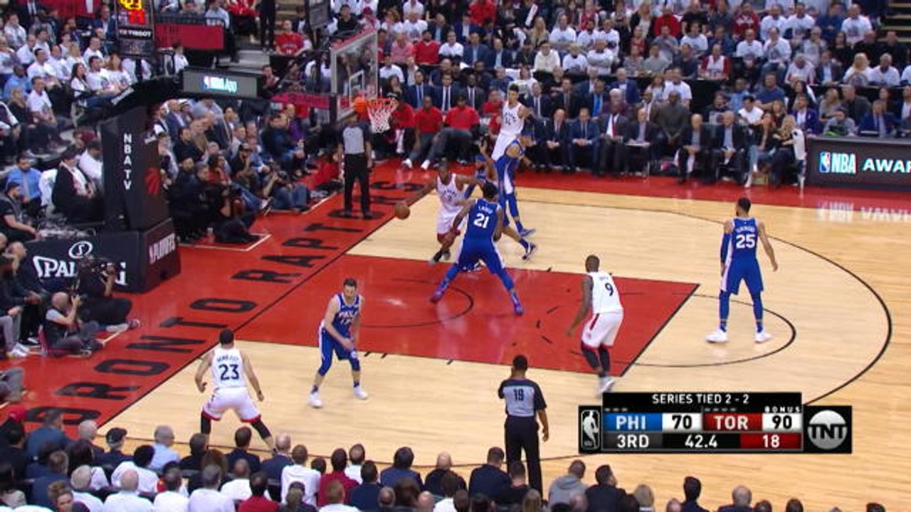 Top 3 plays - Murray's put-back slam and Kawhi's powerful dunks