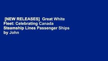 [NEW RELEASES]  Great White Fleet: Celebrating Canada Steamship Lines Passenger Ships by John
