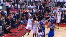Kawhi Leonard makes two monster dunks as Raptors hammer 76ers