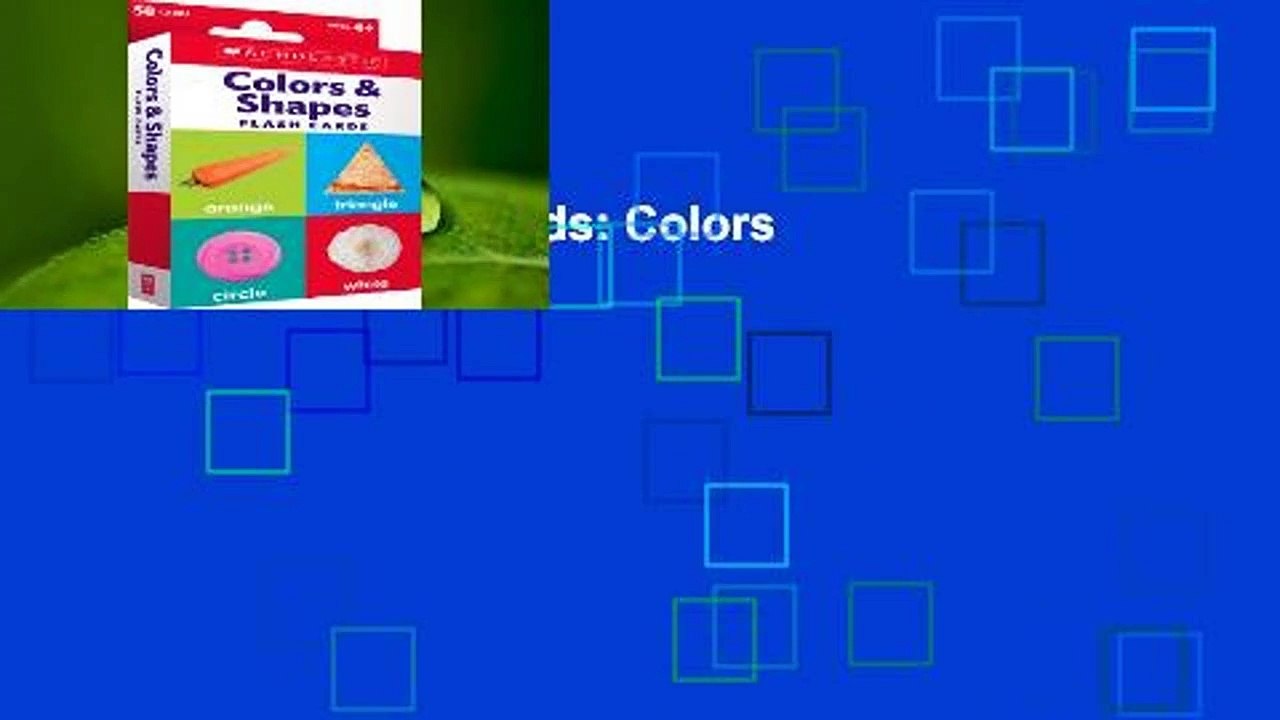 Full E-book Flash Cards: Colors  Shapes  For Online