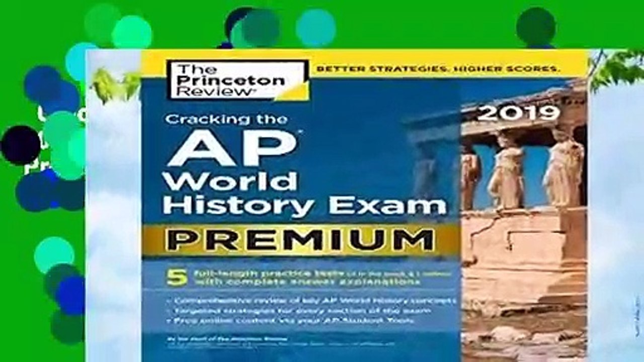 Cracking The Ap World History Exam 2019, Premium Edition (College Test Preparation)  Best