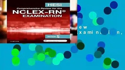 Full E-book  HESI Comprehensive Review for the NCLEX-RN Examination, 5e Complete