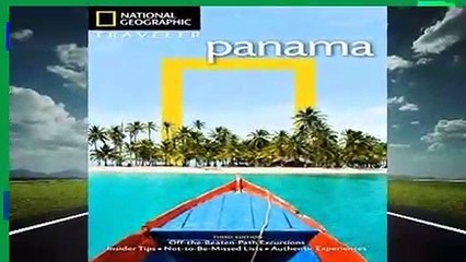 About For Books  National Geographic Traveler: Panama, 3rd Edition Complete