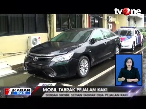 Mobil Tabrak 2 Pejalan Kaki dan Ojol, Satu Orang Tewas
