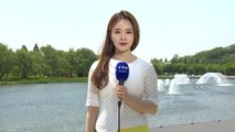 [날씨] 서쪽 따뜻, 동쪽 초여름...영동 '건조경보', 강풍 / YTN