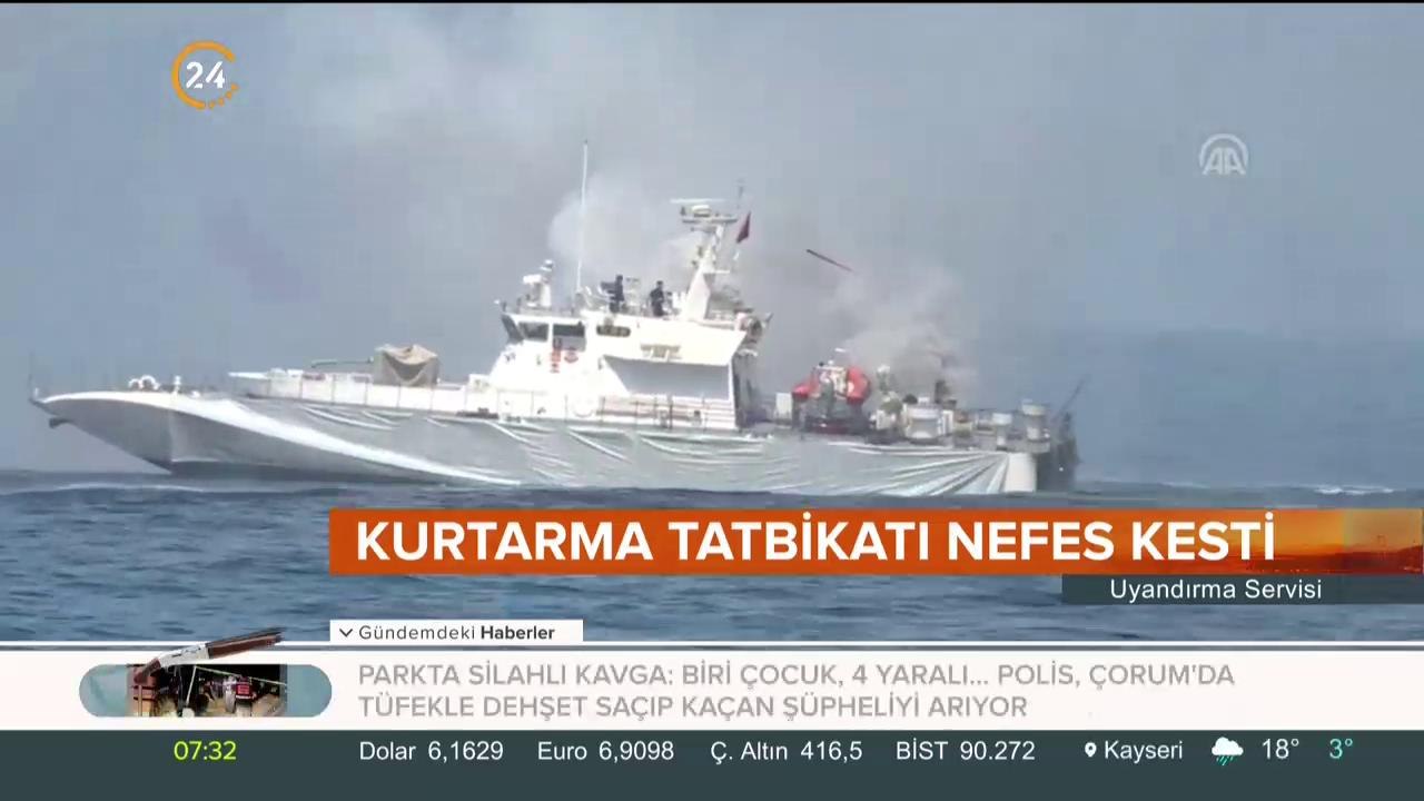 Ege'de tatbikat