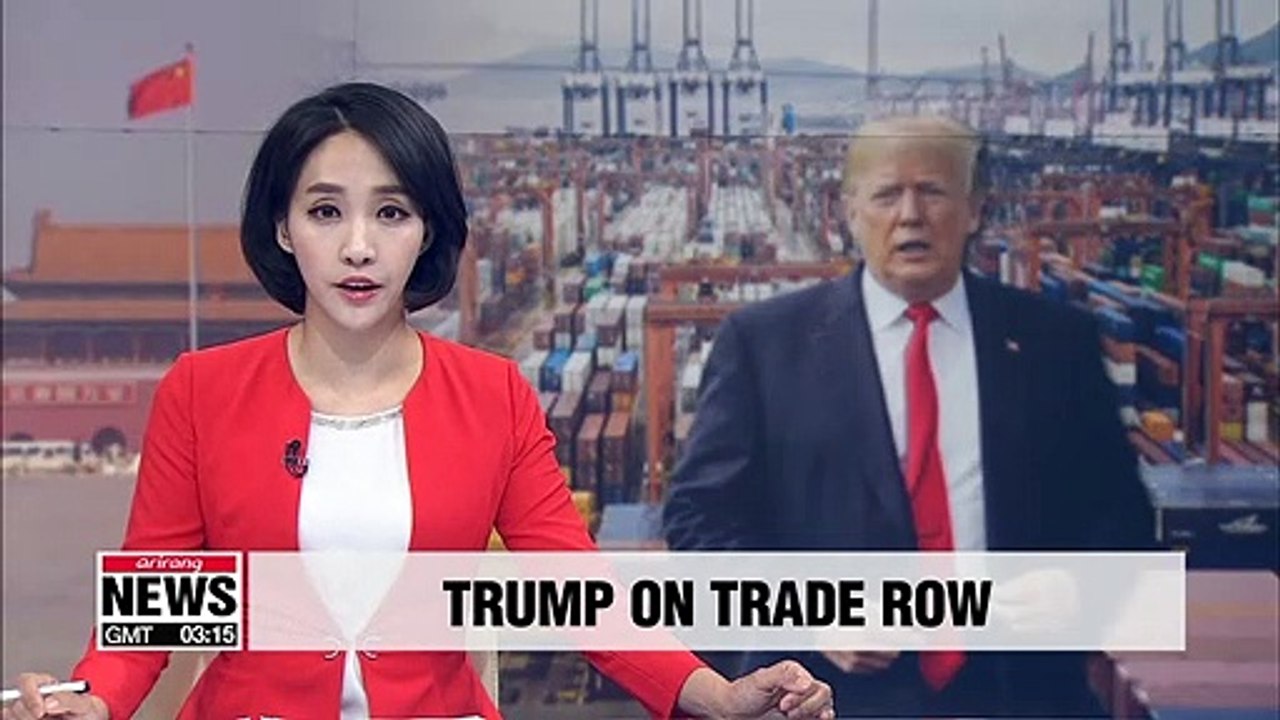 Trump says China "broke deal" in trade talks