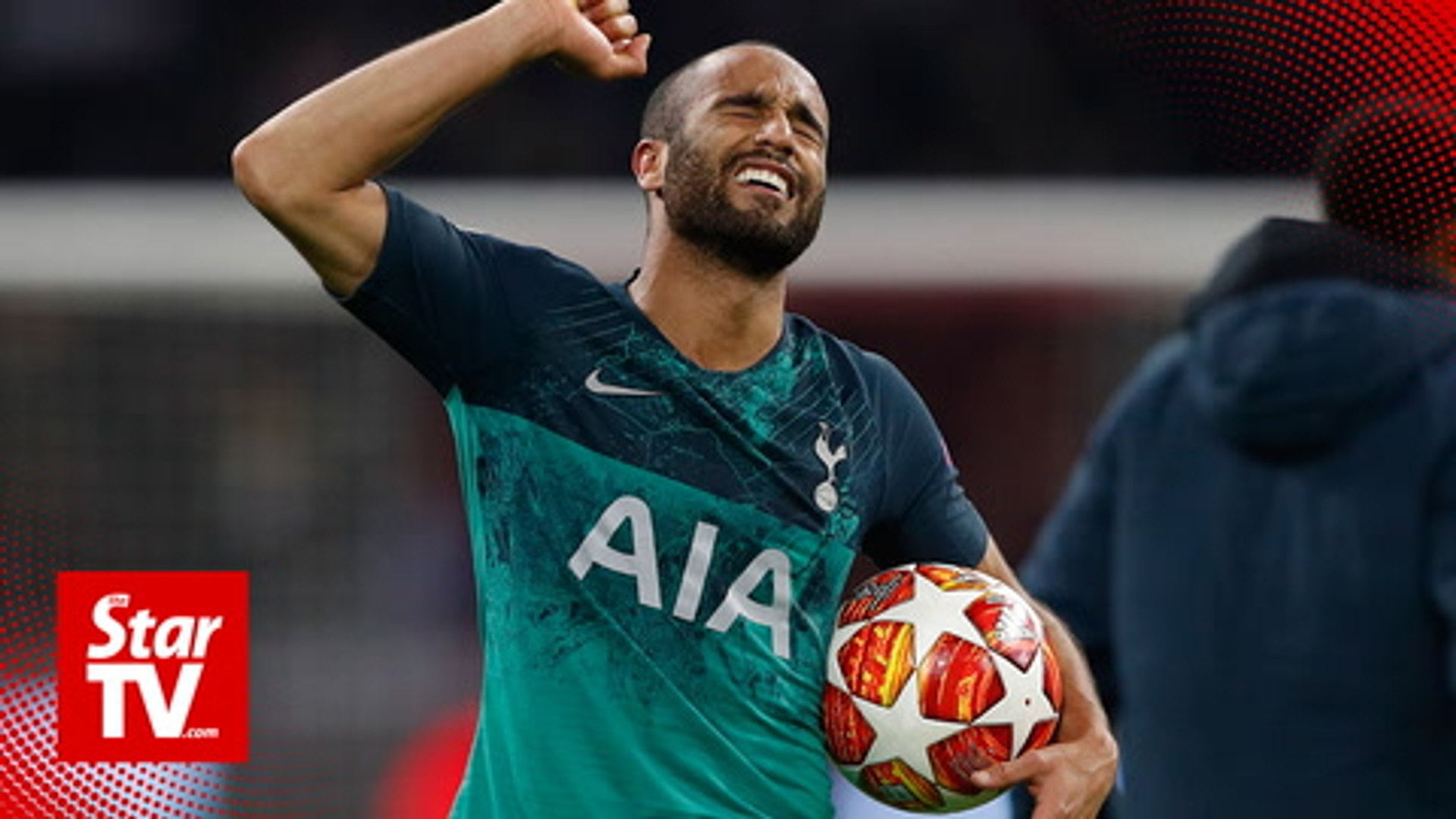 Moura hits hat-trick as Tottenham stun Ajax in Champions League