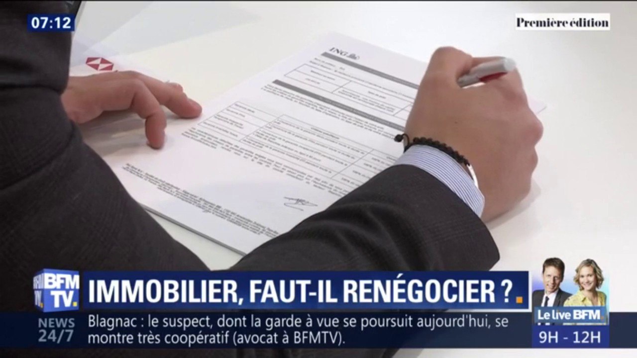 Prêt immobilier : avec des taux au plus bas depuis 2016, faut-il le renégocier ?