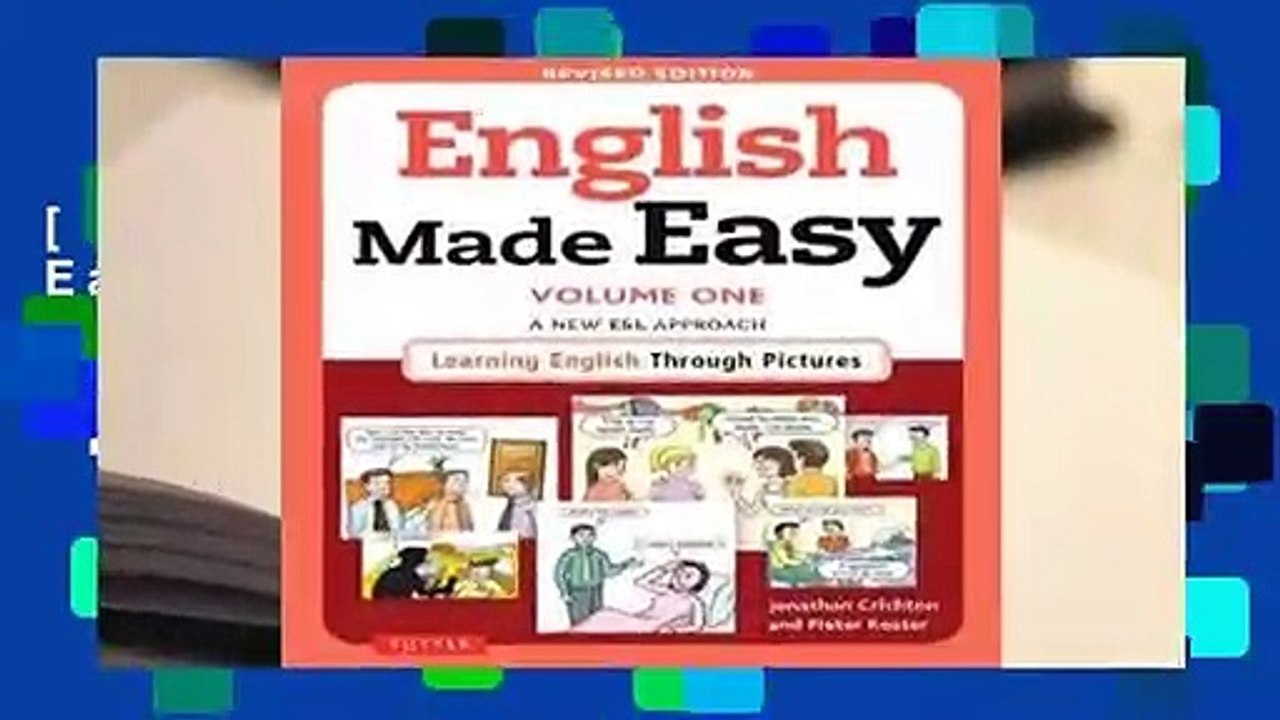 [Read] English Made Easy Volume One: A New ESL Approach: Learning English Through Pictures  For