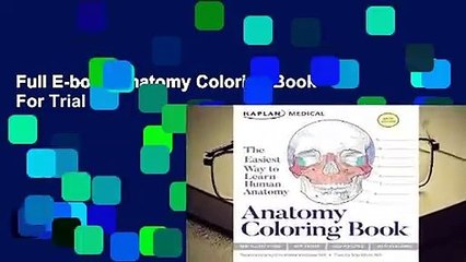Full E-book Anatomy Coloring Book  For Trial