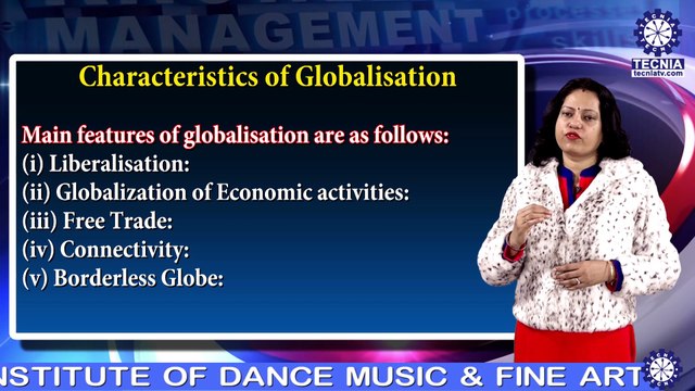 Characteristics of Globalisation | Dr. Vandana Raghava | BBA | TIAS | Tecnia TV