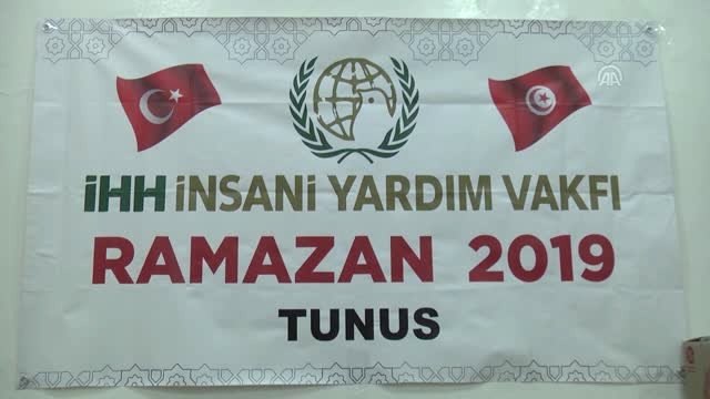 İhh'dan Tunus'ta 300 Kişiye İftar - Tunus