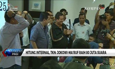 TKN Jokowi-Ma’ruf Yakin Telah Kantongi 80 Juta Suara