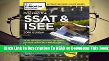 Online Cracking the SSAT & Isee, 2018 Edition: All the Strategies, Practice, and Review You Need