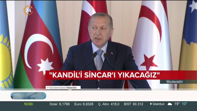 Kandil'i Sincar'ı yıkacağız