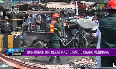 Bom Bunuh Diri Dekat Masjid Sufi, 10 Orang Meninggal