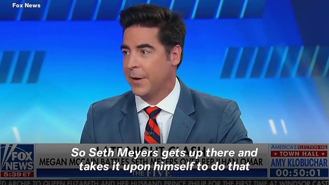 Fox News Host Jesse Watters Dismisses Death Threats Against Ilhan Omar