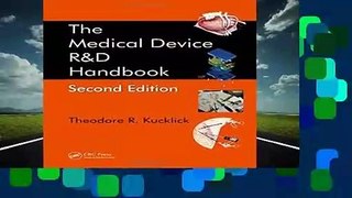 The Medical Device R D Handbook  For Kindle