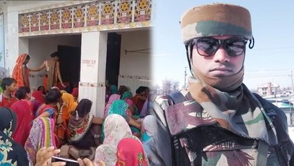 कानपुर के CRPF जवान की पुलवामा में मौत, गश्त के दौरान गिरी थी चट्टान