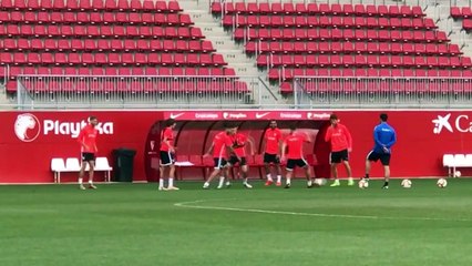 El Sevilla Prepara el Partido Ante el Atlético de Madrid