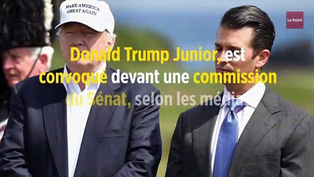 États-Unis : le fils aîné de Donald Trump convoqué au Sénat