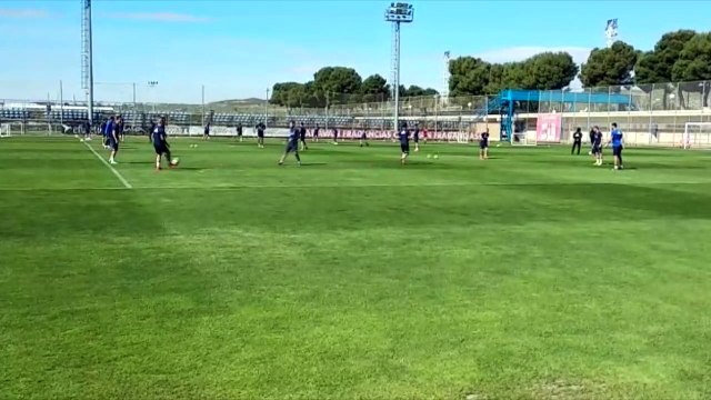 Entrenamiento del Real Zaragoza (09/05/2019)