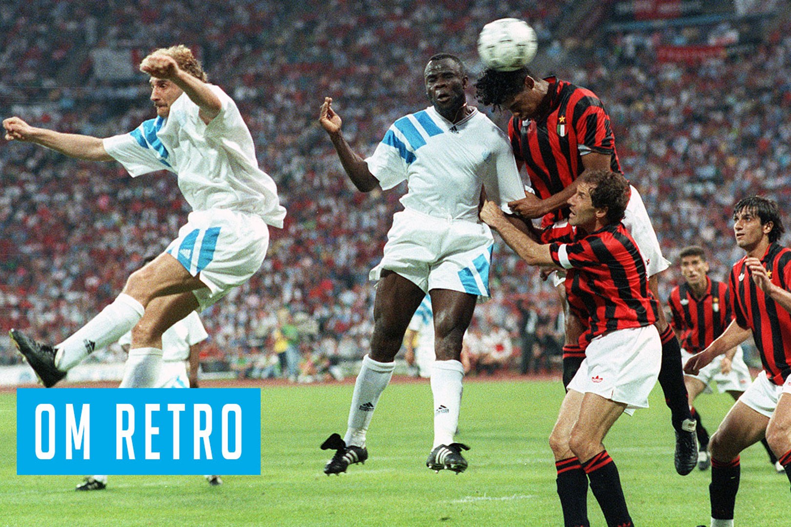 ⭐️ 26 de maio de 1993, OM Vs Milan, sempre o primeiro!