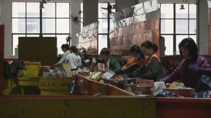 Catorce millones de paquetes al día en China