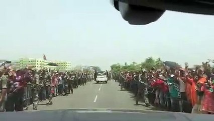 எம்புட்டுக் கூட்டம் பாருங்க.. மோடி பெருமிதம் !-வீடியோ