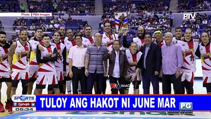 Tuloy ang hakot ni June Mar