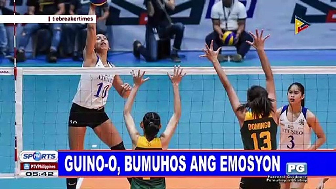 Guino-o, bumuhos ang emosyon