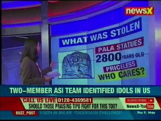 Smuggled Antiquities artefacts seized by the US from Subhash Kapoor