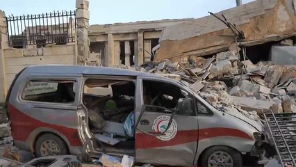 بفعل الغارات.. لا منشآت طبية بريفي إدلب وحماة