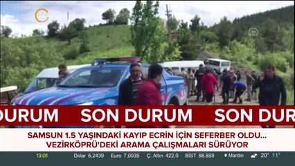 Samsun 1,5 yaşındaki Ecrin için seferber oldu