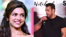 Salman Khan breaks silence on working with Deepika Padukone | FilmiBeat