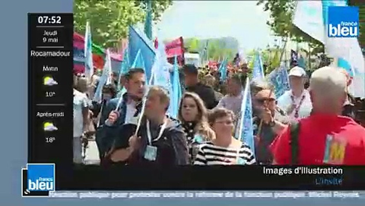 Michel Reynès secrétaire FSU du Tarn-et- Garonne invité de France Bleu Occitanie