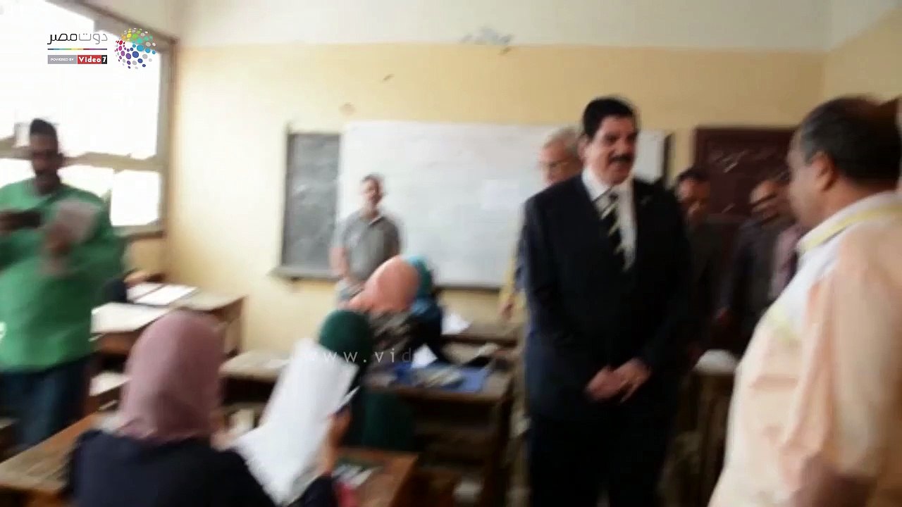 محافظ القليوبية يتابع سير امتحانات الشهادة الاعدادية ببنها