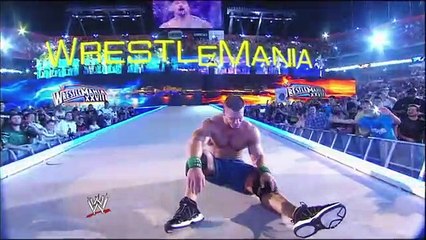 A look at the WrestleMania 29 WWE Championship Match between The Rock and John C