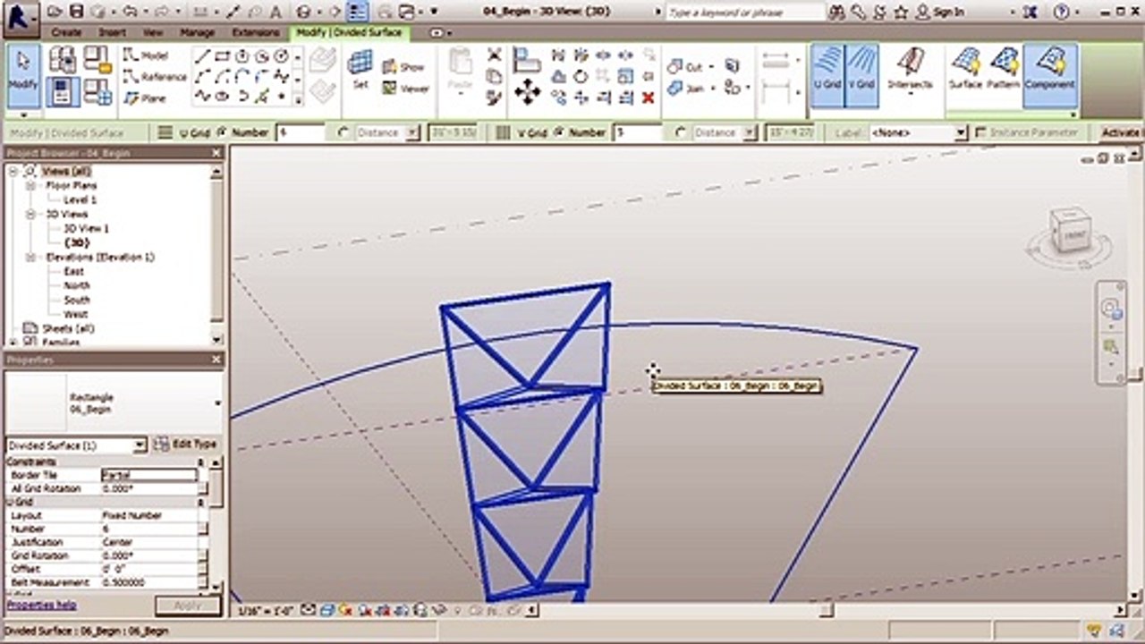 Digital Tutors - Advanced Modeling Tools in Revit_06 Making adjustments to the structure