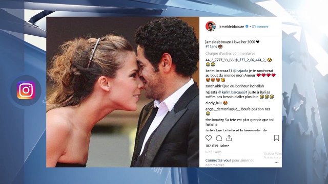 Jamel Debbouze amoureux de Mélissa Theuriau : Le couple fête 11 ans de mariage