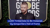 Justin TimberlakeIs Heading For The Songwriters Hall of Fame